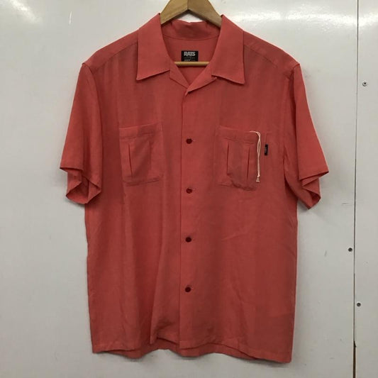 ラッツ RATS シャツ、ブラウス 半袖 半袖シャツ 無地シャツ ポケットシャツ M 無地 桃 / ピンク / pink メンズ USED 古着 中古 10153272