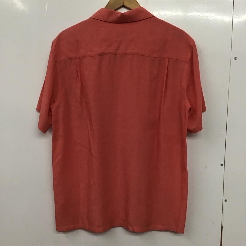 ラッツ RATS シャツ、ブラウス 半袖 半袖シャツ 無地シャツ ポケットシャツ M 無地 桃 / ピンク / pink メンズ USED 古着 中古 10153272