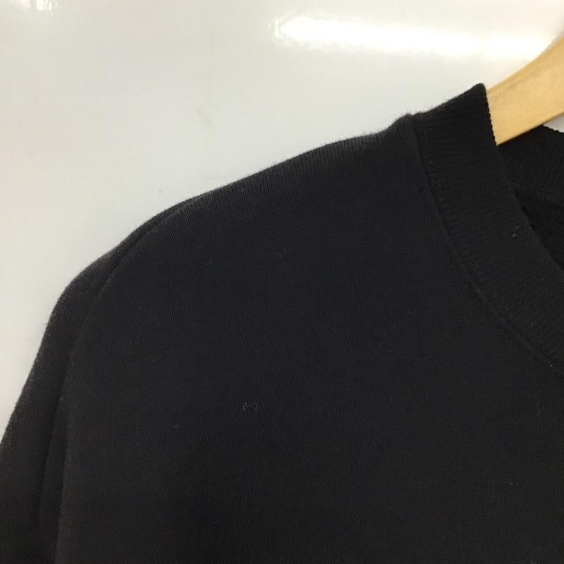 ラッツ RATS トレーナー 長袖 長袖トレーナー スウェット クルーネック プルオーバー M ロゴ、文字 黒 / ブラック / black メンズ USED 古着 中古 10153273
