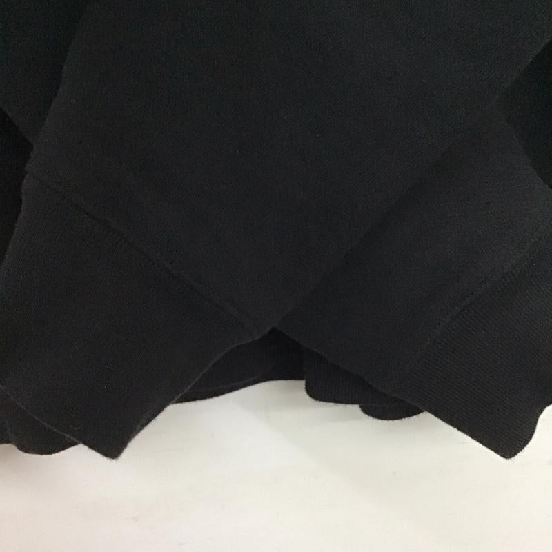 ラッツ RATS トレーナー 長袖 長袖トレーナー スウェット クルーネック プルオーバー M ロゴ、文字 黒 / ブラック / black メンズ USED 古着 中古 10153273