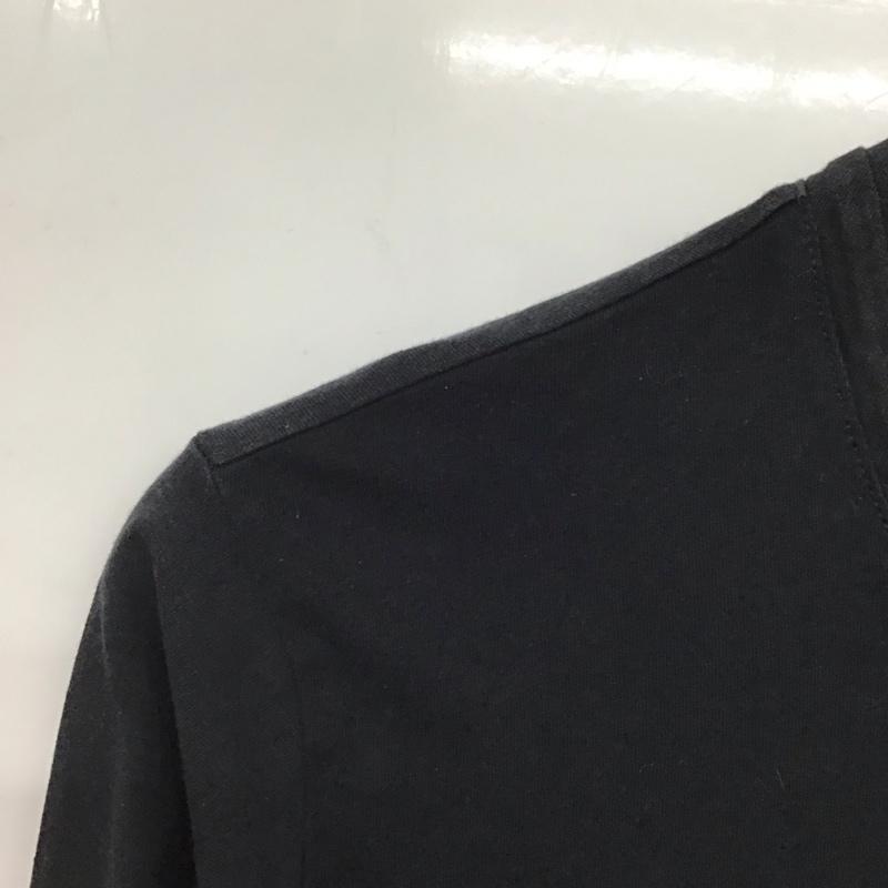 ディーゼル DIESEL Tシャツ 長袖 長袖カットソー プリントTシャツ クルーネックカットソー S ロゴ、文字 黒 / ブラック / black メンズ USED 古着 中古 10153274