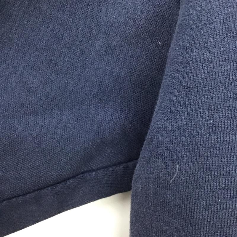 チャンピオン Campion パーカー 長袖 長袖パーカー プルオーバーパーカー スウェット L ロゴ、文字 紺 / ネイビー / navy メンズ USED 古着 中古 10153277