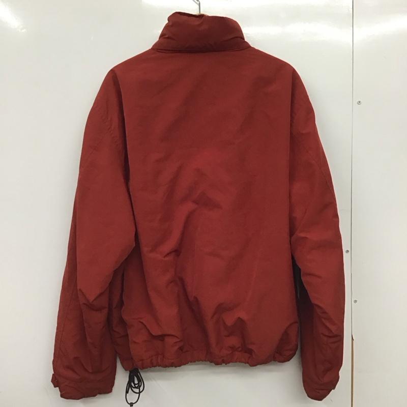 ポロバイラルフローレン Polo by RALPH LAUREN ジャケット、上着 ジャンパー、ブルゾン ジップアップジャケット ナイロンジャケット アウター XL ロゴ、文字 赤 / レッド / red メンズ USED 古着 中古 10153281