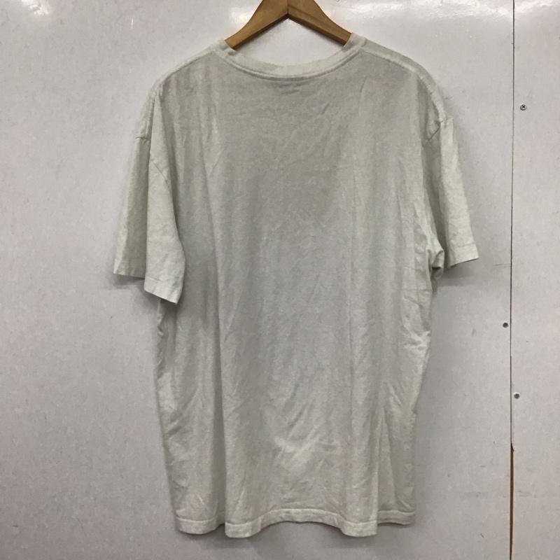 ザ インターナショナル The Internatiiional Tシャツ 半袖 半袖カットソー プリントTシャツ クルーネックカットソー XL プリント 白 / ホワイト / white メンズ USED 古着 中古 10153282