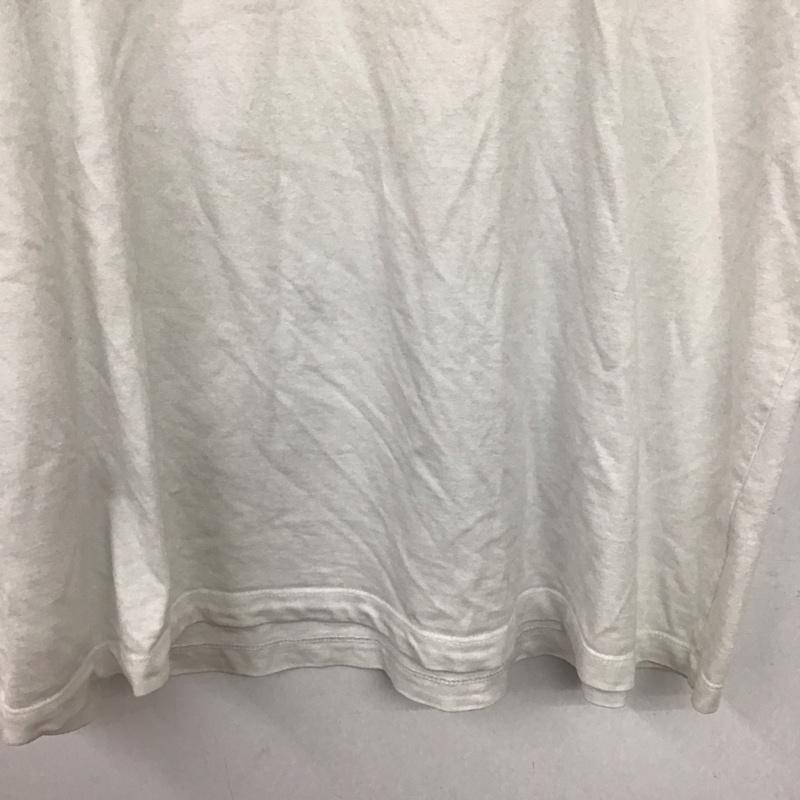 ザ インターナショナル The Internatiiional Tシャツ 半袖 半袖カットソー プリントTシャツ クルーネックカットソー XL プリント 白 / ホワイト / white メンズ USED 古着 中古 10153282