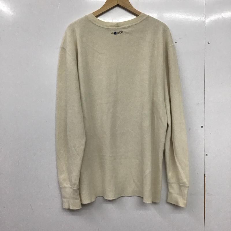 カーハート Carhartt カットソー 長袖 長袖カットソー クルーネックカットソー 無地カットソー L 無地 ベージュ / ベージュ / beige メンズ USED 古着 中古 10153289