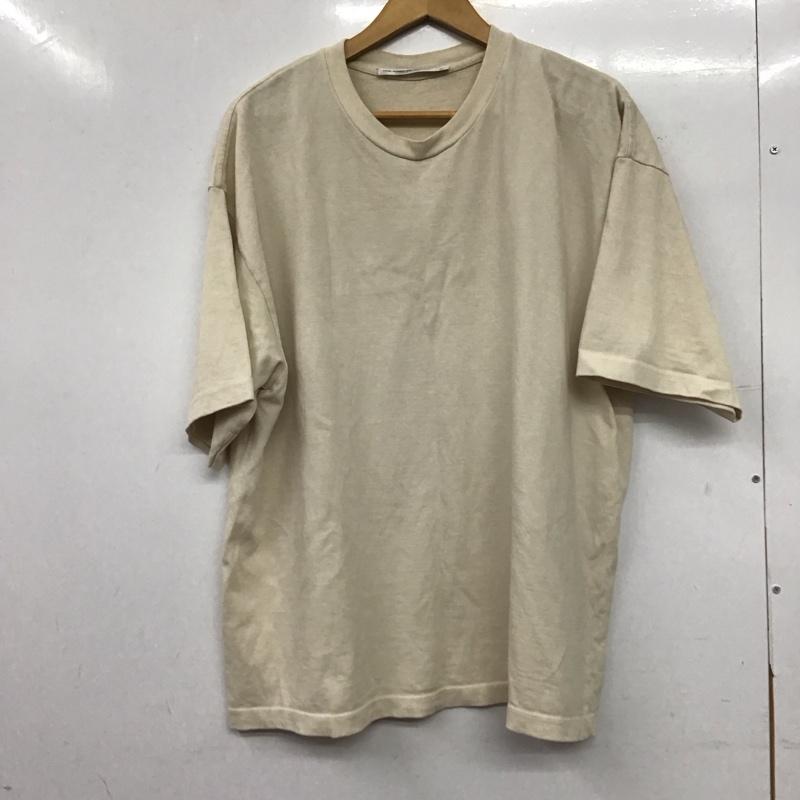 ロサンゼルスアパレル LOS ANGELES APPAREL Tシャツ 半袖 半袖カットソー プリントTシャツ クルーネックカットソー M 無地 ベージュ / ベージュ / beige メンズ USED 古着 中古 10153291