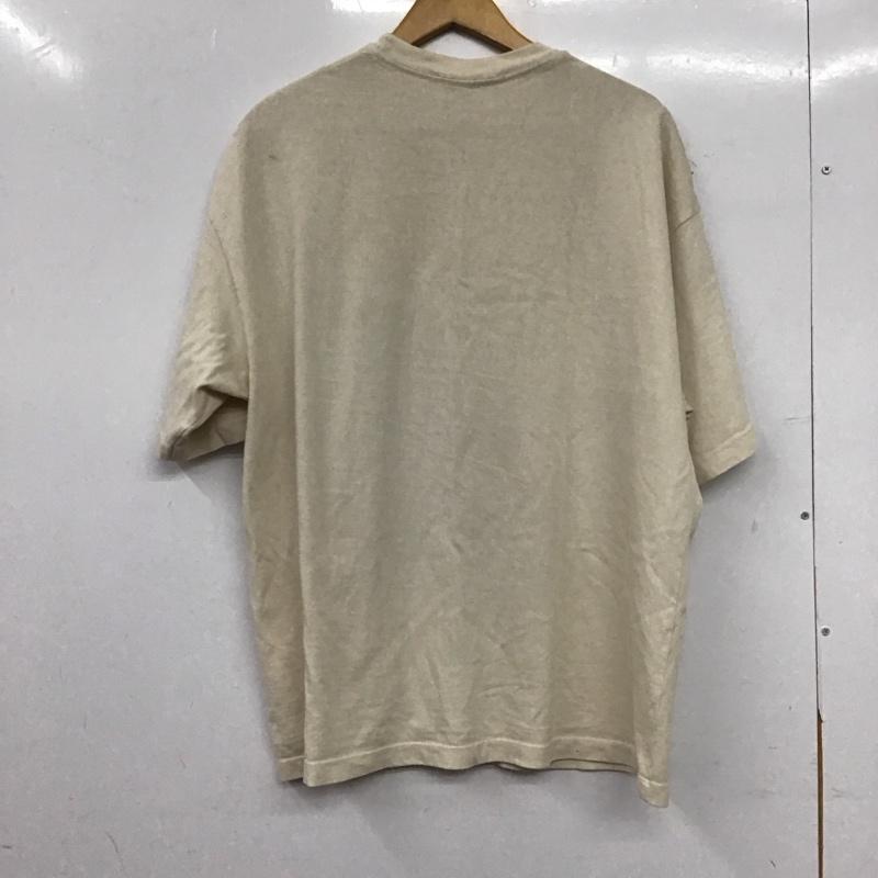 ロサンゼルスアパレル LOS ANGELES APPAREL Tシャツ 半袖 半袖カットソー プリントTシャツ クルーネックカットソー M 無地 ベージュ / ベージュ / beige メンズ USED 古着 中古 10153291