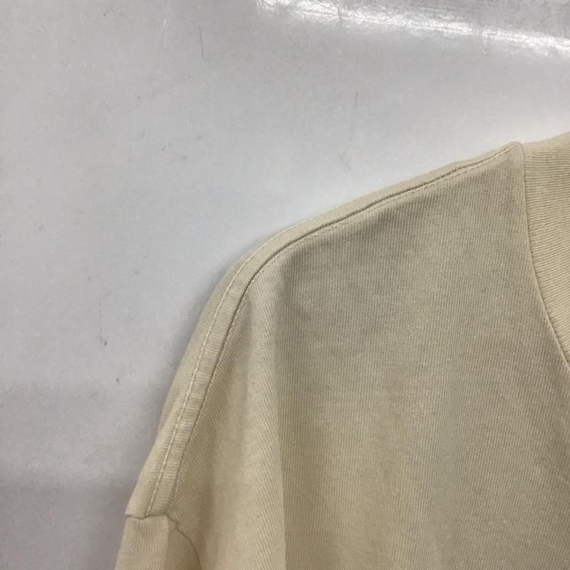 ロサンゼルスアパレル LOS ANGELES APPAREL Tシャツ 半袖 半袖カットソー プリントTシャツ クルーネックカットソー M 無地 ベージュ / ベージュ / beige メンズ USED 古着 中古 10153291
