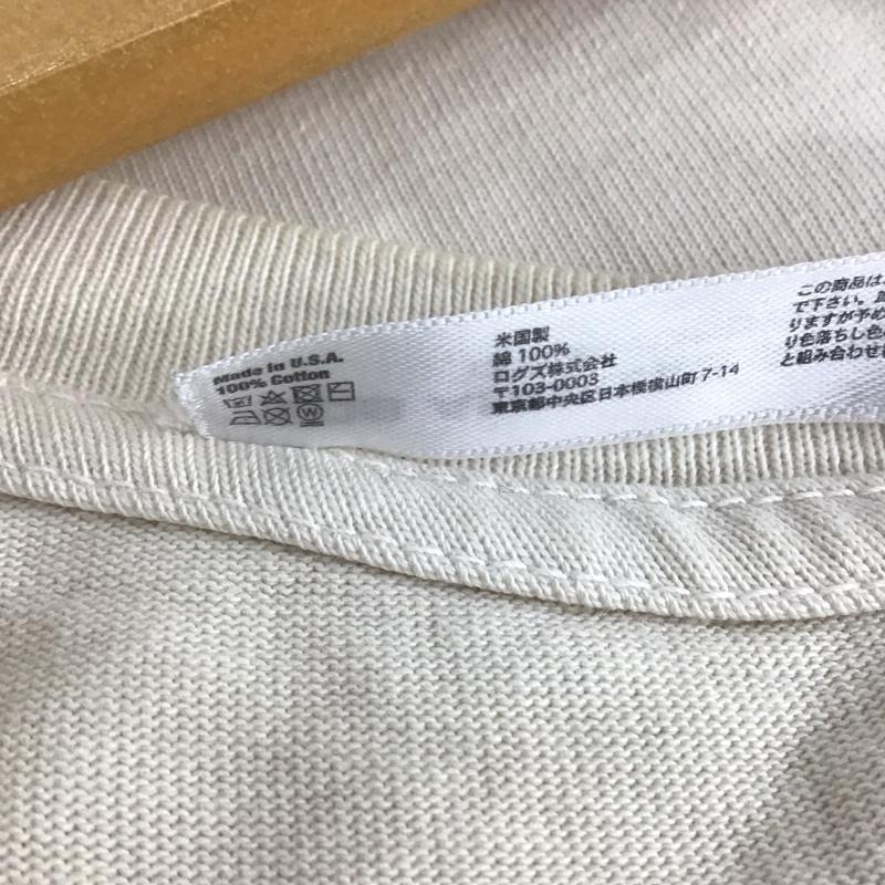 ロサンゼルスアパレル LOS ANGELES APPAREL Tシャツ 半袖 半袖カットソー プリントTシャツ クルーネックカットソー M 無地 ベージュ / ベージュ / beige メンズ USED 古着 中古 10153291
