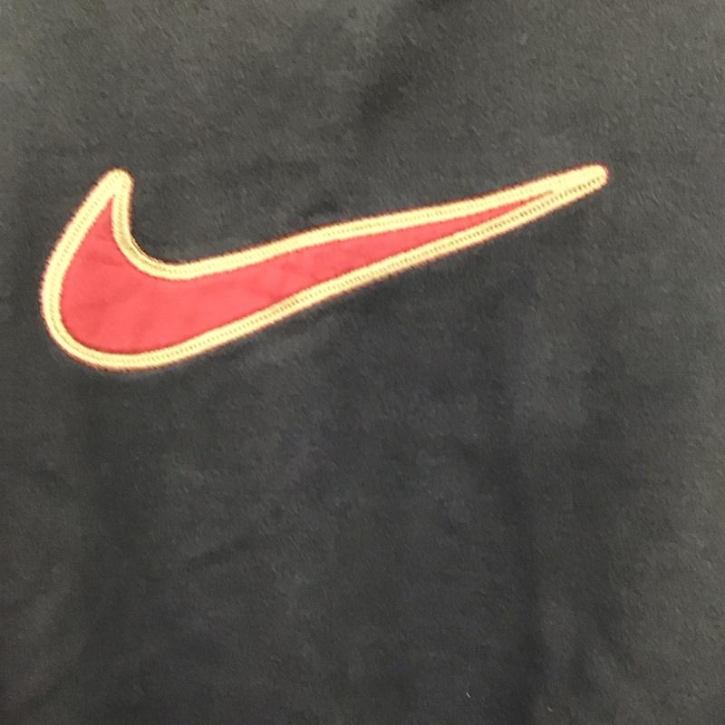 ナイキ NIKE トレーナー 長袖 長袖トレーナー スウェット クルーネック プルオーバー M ロゴ、文字 ダークグレー / ダークグレー / メンズ USED 古着 中古 10153292