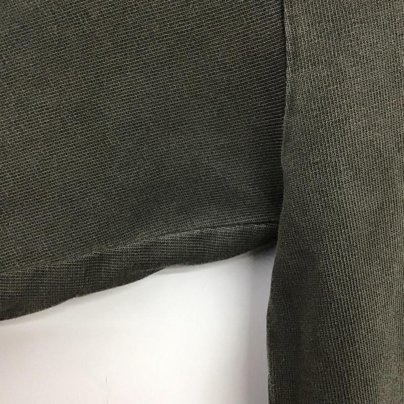 イージー シーズン6 YEEZY SEASON 6 カットソー 長袖 長袖カットソー 無地カットソー クルーネック XS 無地 ダークグレー / ダークグレー / メンズ USED 古着 中古 10153293