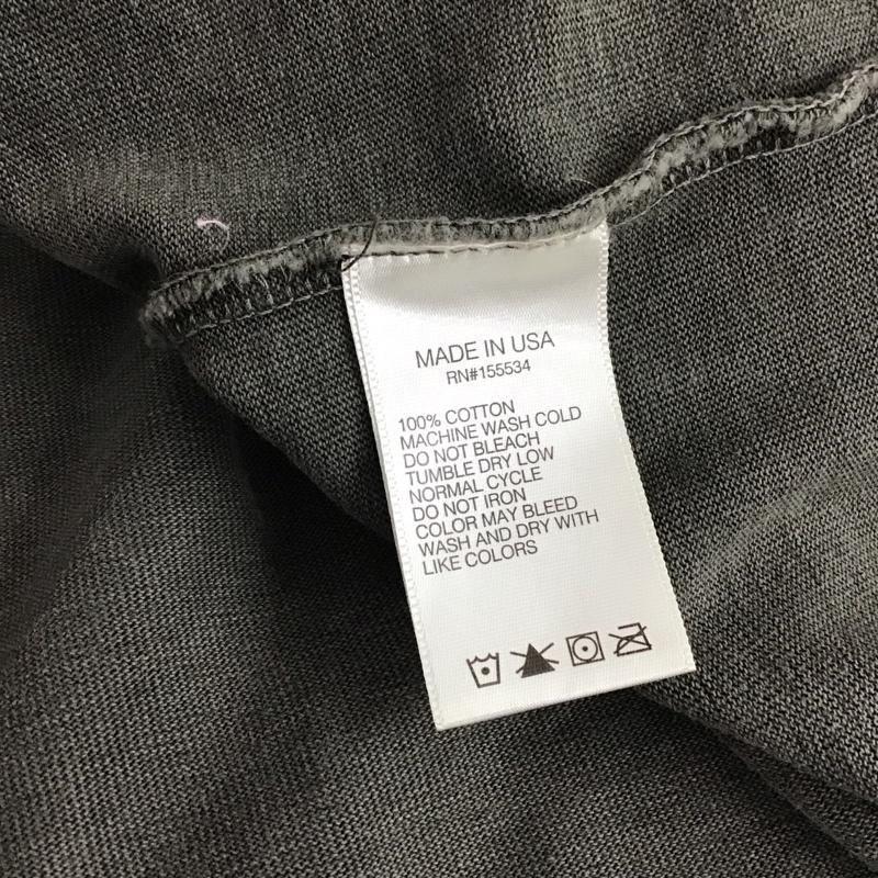 イージー シーズン6 YEEZY SEASON 6 カットソー 長袖 長袖カットソー 無地カットソー クルーネック XS 無地 ダークグレー / ダークグレー / メンズ USED 古着 中古 10153293