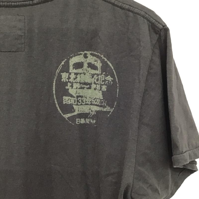 スコッチアンドソーダ SCOTCH＆SODA Tシャツ 半袖 半袖カットソー プリントTシャツ クルーネックカットソー M プリント ダークグレー / ダークグレー / メンズ USED 古着 中古 10153296