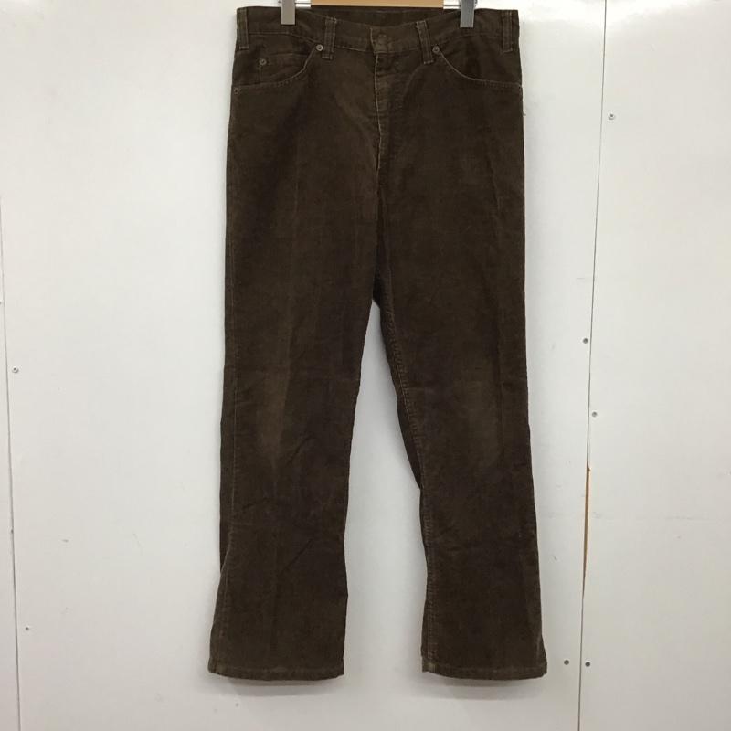 リーバイストラウスアンドコー Levi Strauss & co. パンツ ワークパンツ、ペインターパンツ コーデュロイパンツ ワイドパンツ カジュアルパンツ 34 無地 茶 / ブラウン / brown メンズ USED 古着 中古 10153301