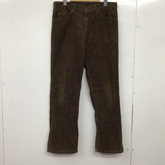 リーバイストラウスアンドコー Levi Strauss & co. パンツ ワークパンツ、ペインターパンツ コーデュロイパンツ ワイドパンツ カジュアルパンツ 34 無地 茶 / ブラウン / brown メンズ USED 古着 中古 10153301