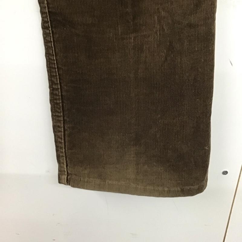 リーバイストラウスアンドコー Levi Strauss & co. パンツ ワークパンツ、ペインターパンツ コーデュロイパンツ ワイドパンツ カジュアルパンツ 34 無地 茶 / ブラウン / brown メンズ USED 古着 中古 10153301