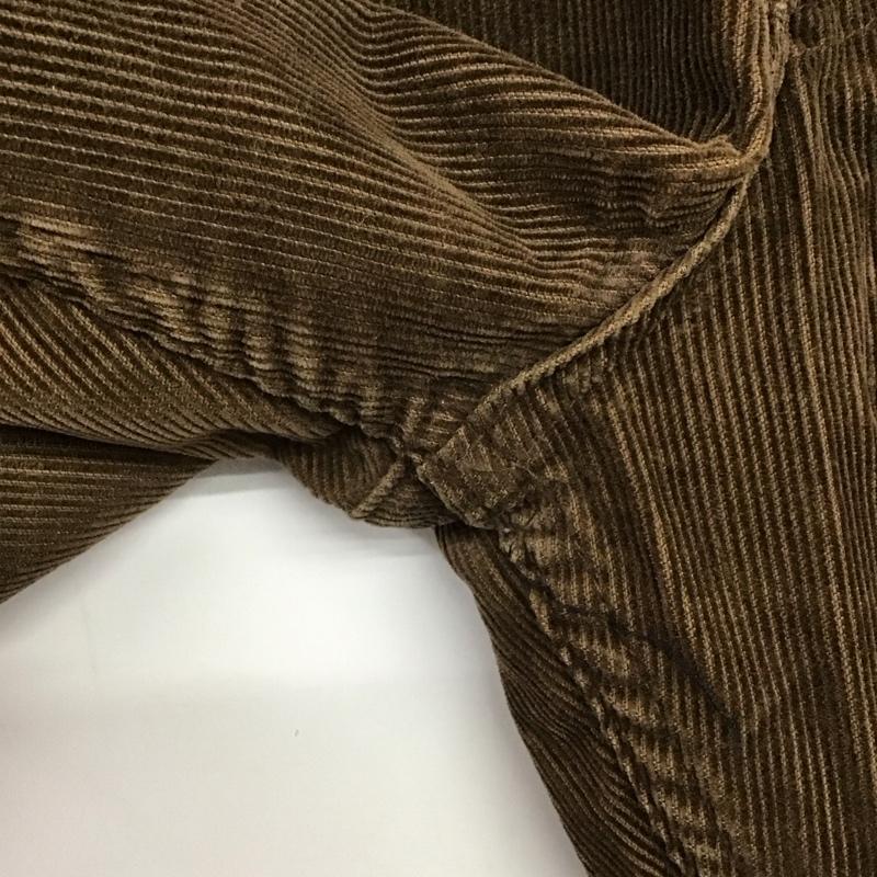 リーバイストラウスアンドコー Levi Strauss & co. パンツ ワークパンツ、ペインターパンツ コーデュロイパンツ ワイドパンツ カジュアルパンツ 34 無地 茶 / ブラウン / brown メンズ USED 古着 中古 10153301