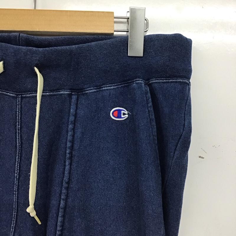 チャンピオン Campion パンツ ワークパンツ、ペインターパンツ スウェットパンツ ワイドパンツ カジュアルパンツ L 無地 インディゴ / インディゴ / Indigo メンズ USED 古着 中古 10153302