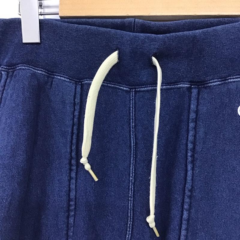 チャンピオン Campion パンツ ワークパンツ、ペインターパンツ スウェットパンツ ワイドパンツ カジュアルパンツ L 無地 インディゴ / インディゴ / Indigo メンズ USED 古着 中古 10153302