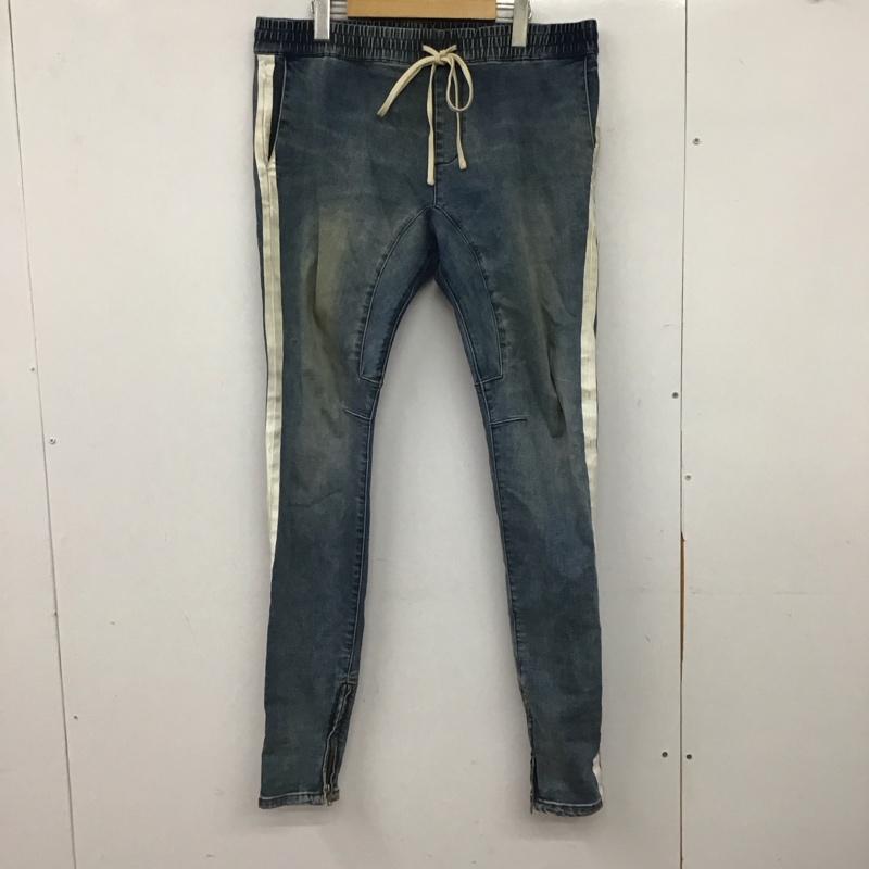パクサン PACSUN パンツ デニム、ジーンズ デニムパンツ スリムパンツ カジュアルパンツ ストレッチパンツ M 無地 インディゴ / インディゴ / Indigo メンズ USED 古着 中古 10153305