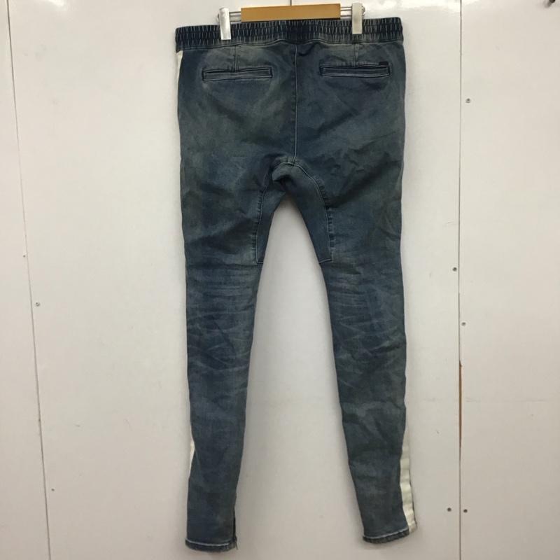 パクサン PACSUN パンツ デニム、ジーンズ デニムパンツ スリムパンツ カジュアルパンツ ストレッチパンツ M 無地 インディゴ / インディゴ / Indigo メンズ USED 古着 中古 10153305