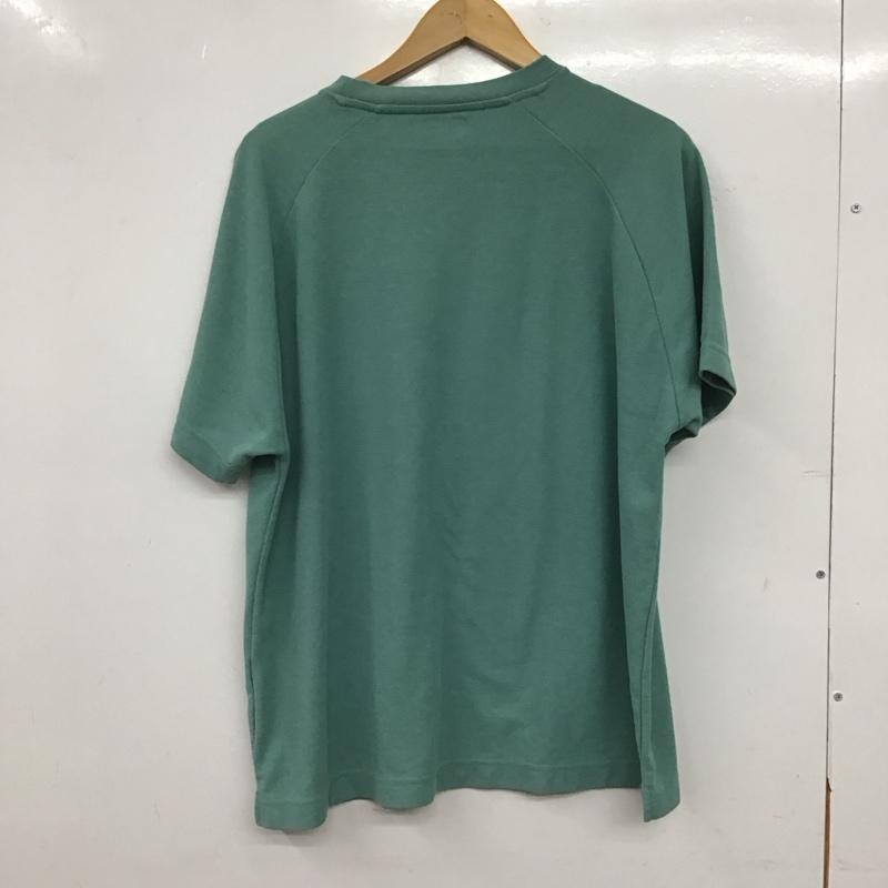 ゴースローキャラバン go slow caravan Tシャツ 半袖 半袖カットソー プリントTシャツ クルーネックカットソー 4 プリント 薄緑 / ライトグリーン / メンズ USED 古着 中古 10153309