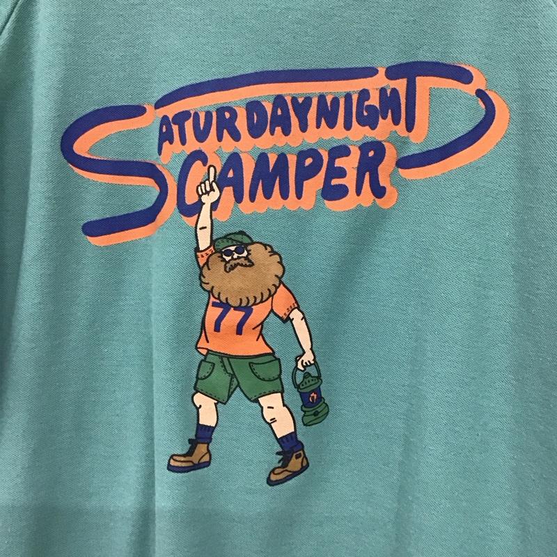 ゴースローキャラバン go slow caravan Tシャツ 半袖 半袖カットソー プリントTシャツ クルーネックカットソー 4 プリント 薄緑 / ライトグリーン / メンズ USED 古着 中古 10153309