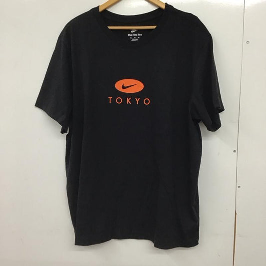 ナイキ NIKE Tシャツ 半袖 hf4807-011 プリントTシャツ 半袖カットソー ロゴ、文字 黒 / ブラック / black メンズ USED 古着 中古 10153311