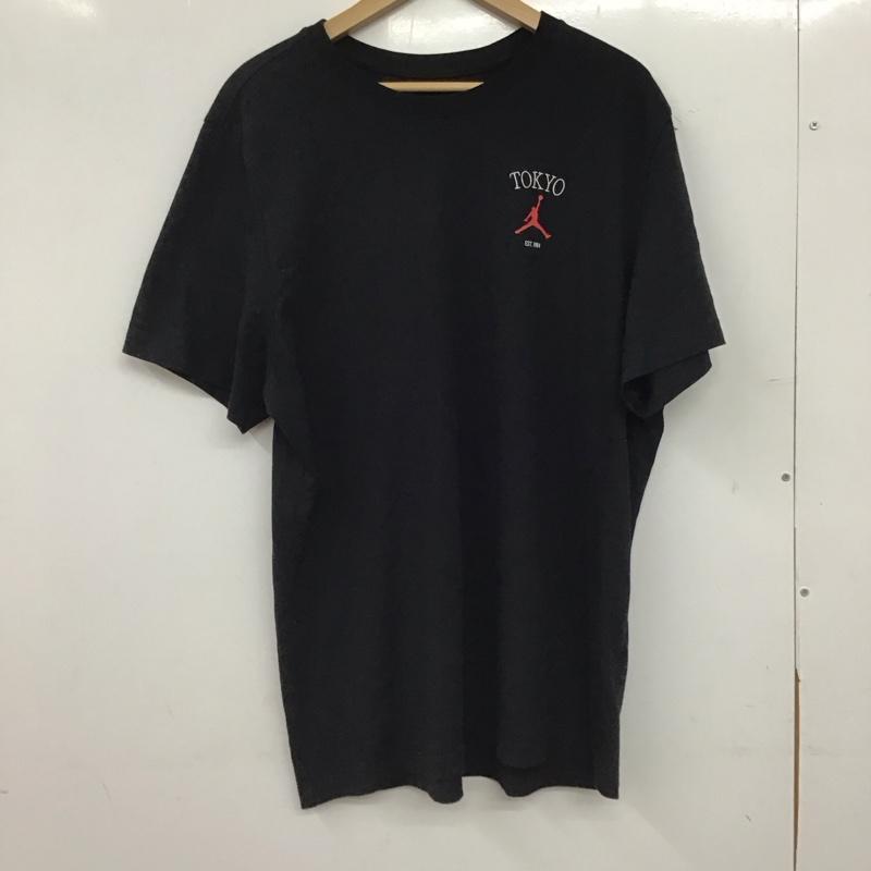 エアジョーダン AIR JORDAN Tシャツ 半袖 hf1167-010 プリントTシャツ 半袖カットソー XXL ロゴ、文字 黒 / ブラック / black メンズ USED 古着 中古 10153312