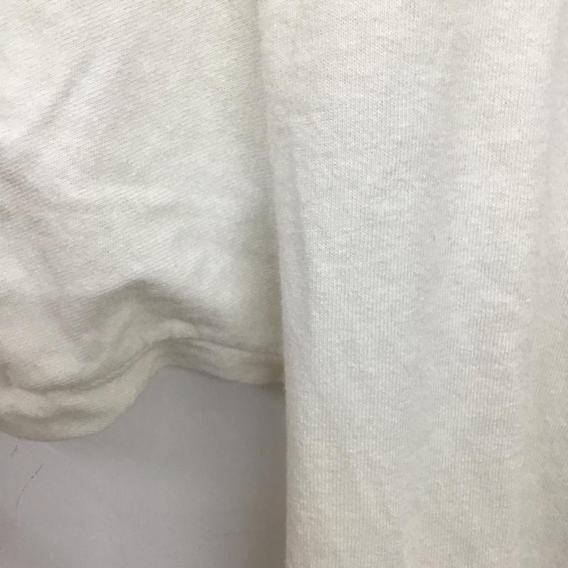 ギルダン GILDAN Tシャツ 半袖 半袖カットソー プリントTシャツ クルーネックカットソー L プリント 白 / ホワイト / white メンズ USED 古着 中古 10153313