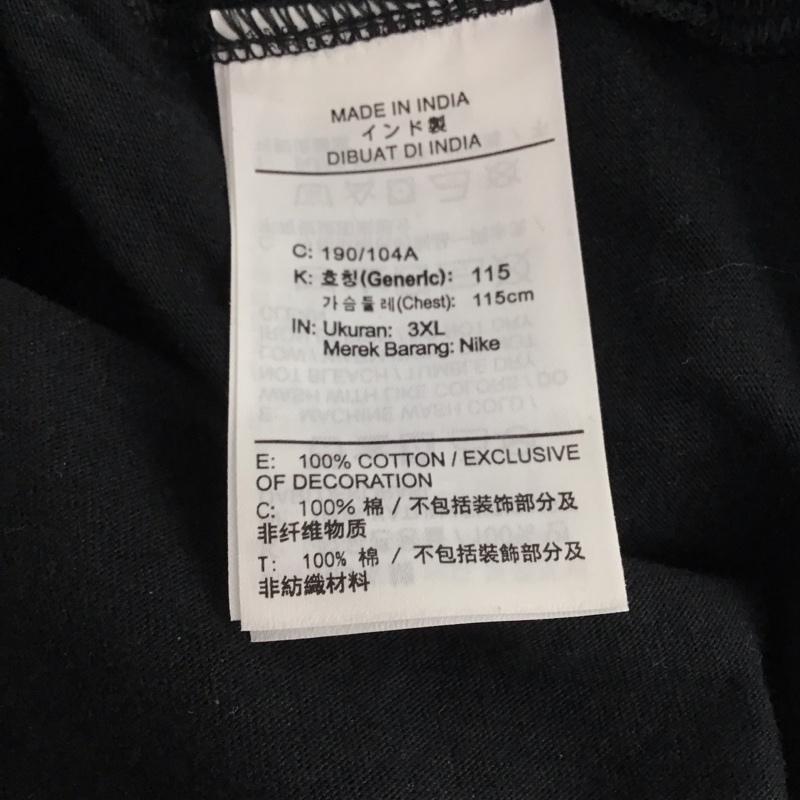 ナイキ NIKE Tシャツ 長袖 hf6192-010 バスケットボールトップス ロゴ、文字 黒 / ブラック / black メンズ USED 古着 中古 10153314