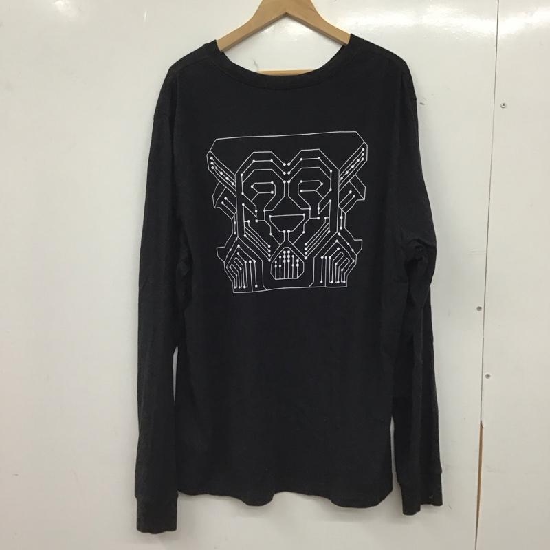 ナイキ NIKE Tシャツ 長袖 hf6192-010 バスケットボールトップス ロゴ、文字 黒 / ブラック / black メンズ USED 古着 中古 10153314