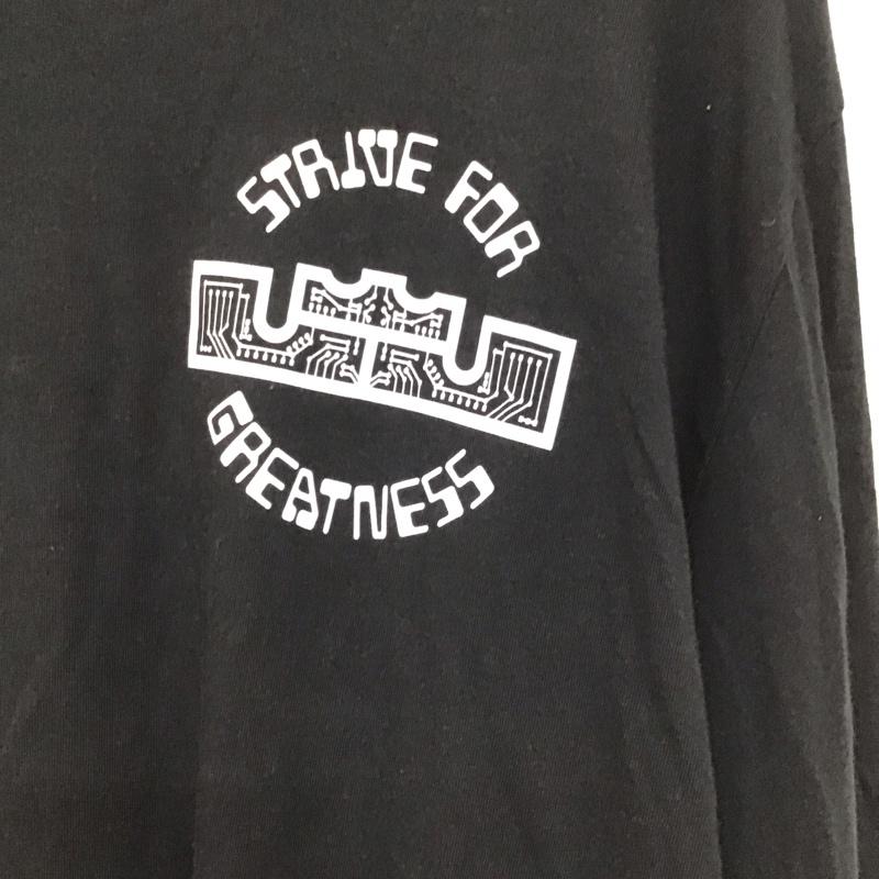 ナイキ NIKE Tシャツ 長袖 hf6192-010 バスケットボールトップス ロゴ、文字 黒 / ブラック / black メンズ USED 古着 中古 10153314