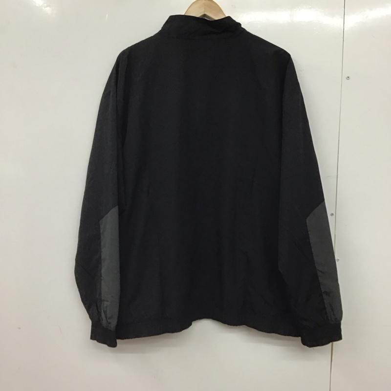 ナイキ NIKE ジャケット、上着 ジャンパー、ブルゾン hv6516-011 ウーヴントラックL/Sトップ ジップアップジャケット XL ロゴ、文字 黒 / ブラック / black メンズ USED 古着 中古 10153315