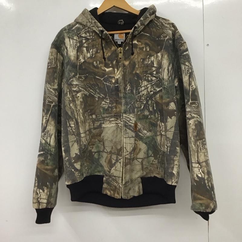 カーハート Carhartt ジャケット、上着 ジャンパー、ブルゾン ジップアップジャケット アウター 古着 M 総柄 マルチカラー / マルチカラー / multicolor メンズ USED 古着 中古 10153318