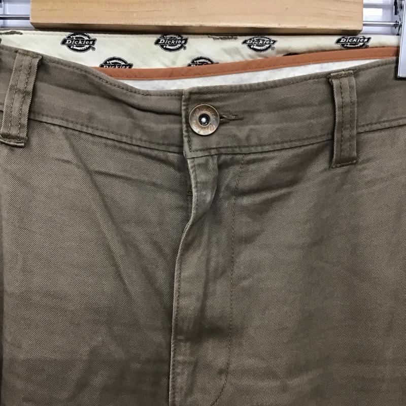 ディッキーズ Dickies パンツ ワークパンツ、ペインターパンツ ワークパンツ ワイドパンツ カジュアルパンツ 36 無地 ベージュ / ベージュ / beige メンズ USED 古着 中古 10153327