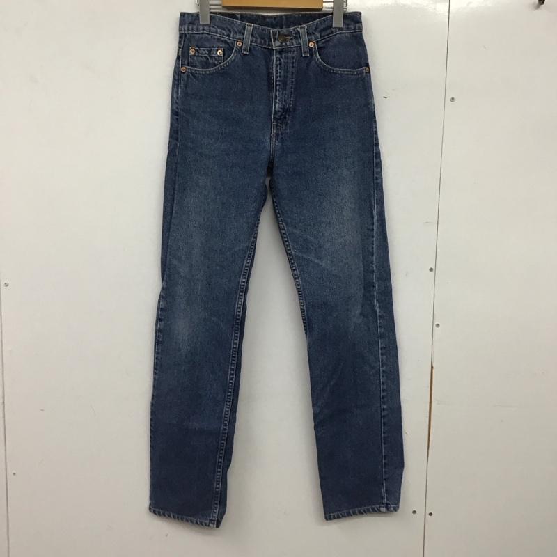 リーバイストラウスアンドコー Levi Strauss & co. パンツ デニム、ジーンズ デニムパンツ スリムパンツ カジュアルパンツ 30インチ 無地 インディゴ / インディゴ / Indigo メンズ USED 古着 中古 10153328