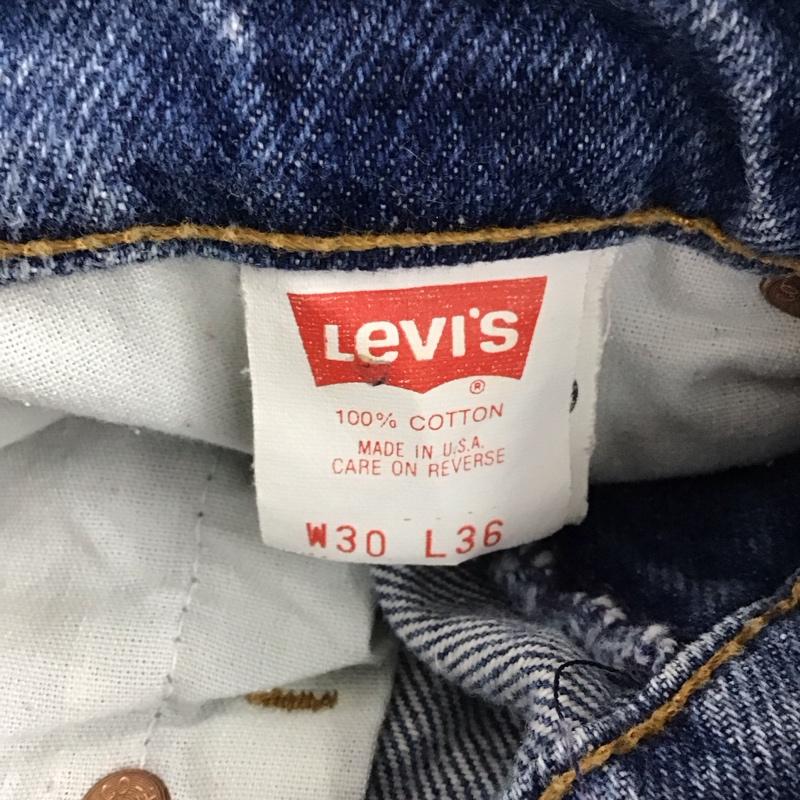 リーバイストラウスアンドコー Levi Strauss & co. パンツ デニム、ジーンズ デニムパンツ スリムパンツ カジュアルパンツ 30インチ 無地 インディゴ / インディゴ / Indigo メンズ USED 古着 中古 10153328