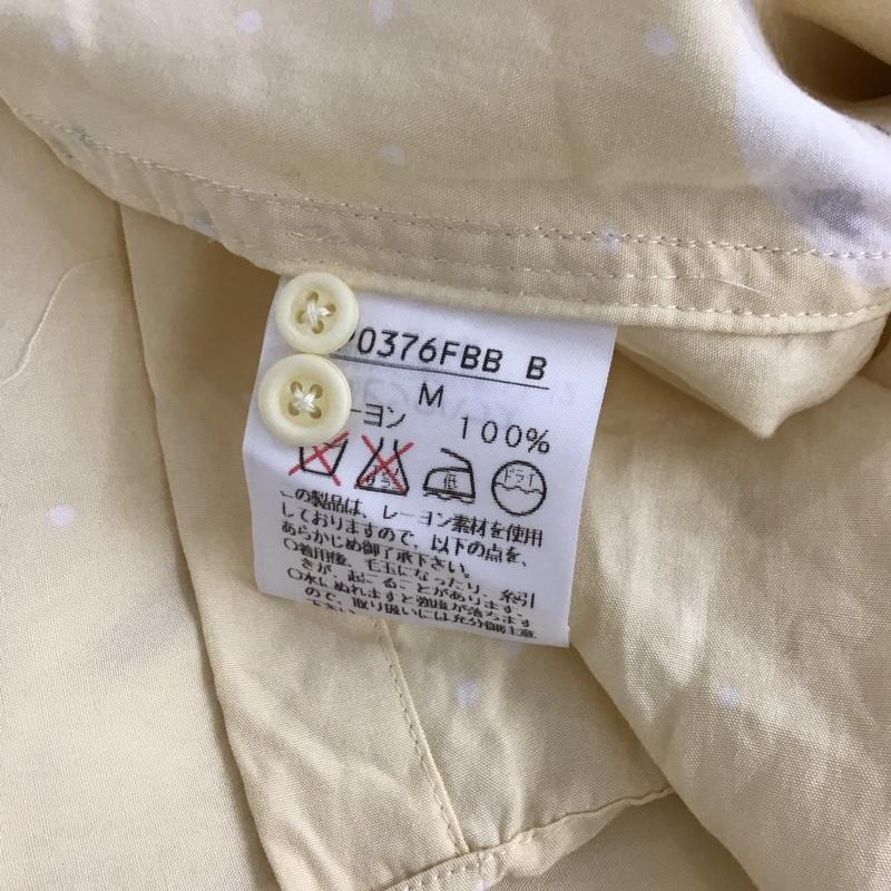 カールヘルム KARLHELMUT シャツ、ブラウス 長袖 長袖シャツ プリントシャツ カラーシャツ M プリント 黄 / イエロー / yellow メンズ USED 古着 中古 10153329