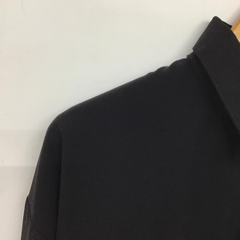 アイテムズ アーバンリサーチ ITEMS URBAN RESEARCH シャツ、ブラウス 長袖 長袖シャツ 無地シャツ カラーシャツ L 無地 黒 / ブラック / black メンズ USED 古着 中古 10153330