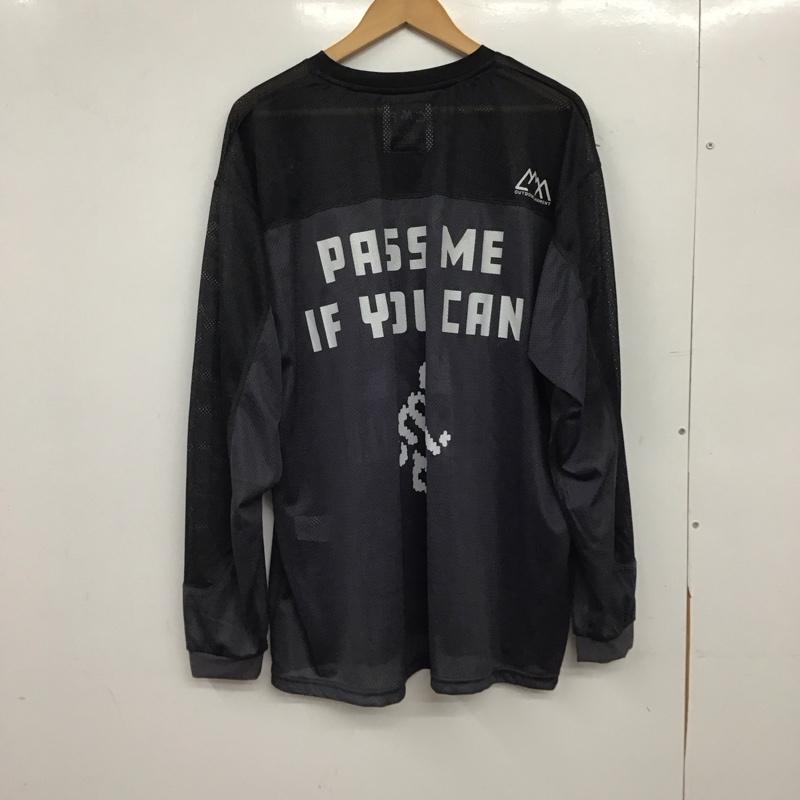 コンフィー comfy カットソー 長袖 BMXTEE 長袖カットソー XL ロゴ、文字 ダークグレー / ダークグレー / メンズ USED 古着 中古 10153333