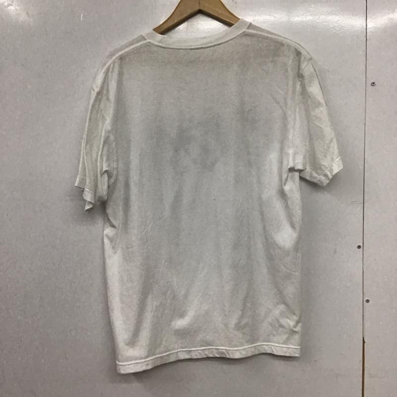 古着 USED Tシャツ 半袖 半袖カットソー プリントTシャツ クルーネックカットソー プリント 白 / ホワイト / white メンズ USED 古着 中古 10153334