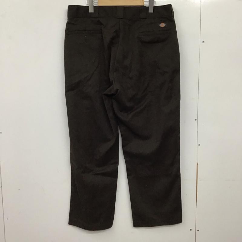 ディッキーズ Dickies パンツ ワークパンツ、ペインターパンツ ワークパンツ ワイドパンツ カジュアルパンツ 38 ロゴ、文字 茶 / ブラウン / brown メンズ USED 古着 中古 10153336