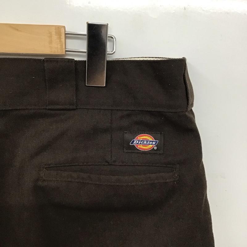 ディッキーズ Dickies パンツ ワークパンツ、ペインターパンツ ワークパンツ ワイドパンツ カジュアルパンツ 38 ロゴ、文字 茶 / ブラウン / brown メンズ USED 古着 中古 10153336