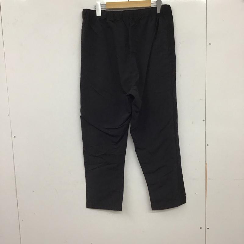 アディダス adidas パンツ ワークパンツ、ペインターパンツ bs2587 ナイロンパンツ スポーツウェア ロゴ、文字 黒 / ブラック / black メンズ USED 古着 中古 10153338