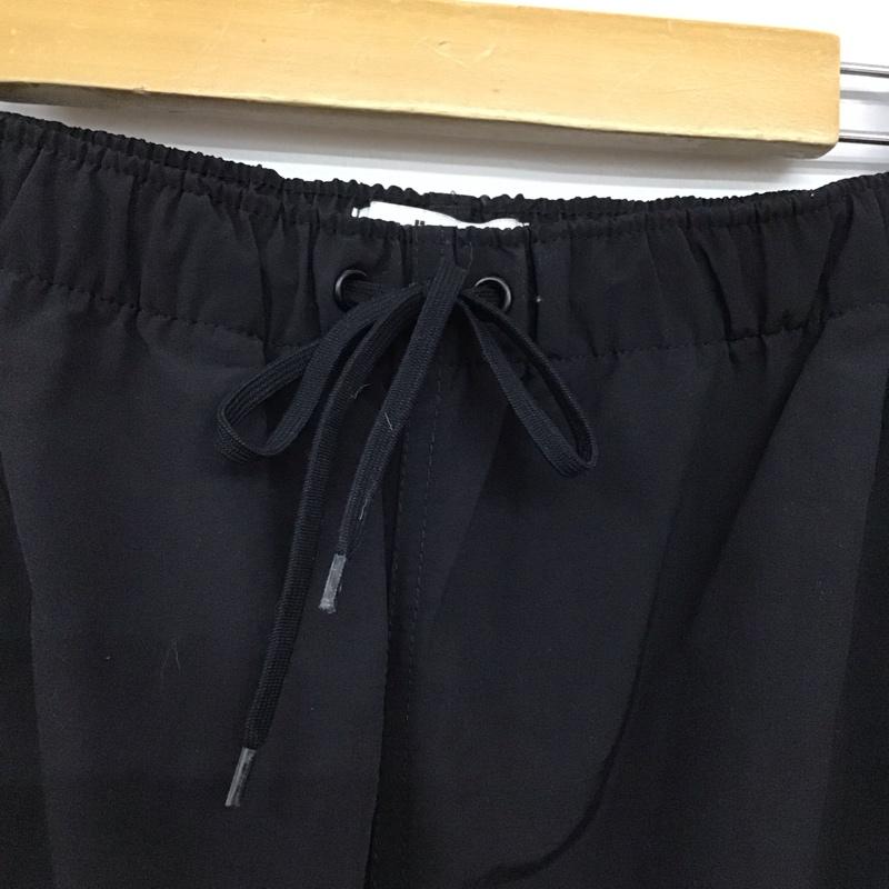 アディダス adidas パンツ ワークパンツ、ペインターパンツ bs2587 ナイロンパンツ スポーツウェア ロゴ、文字 黒 / ブラック / black メンズ USED 古着 中古 10153338