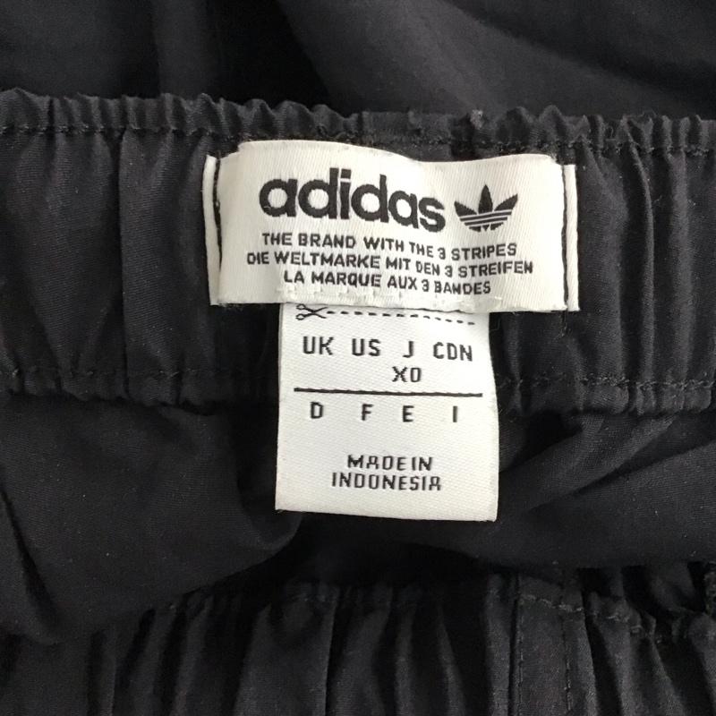 アディダス adidas パンツ ワークパンツ、ペインターパンツ bs2587 ナイロンパンツ スポーツウェア ロゴ、文字 黒 / ブラック / black メンズ USED 古着 中古 10153338