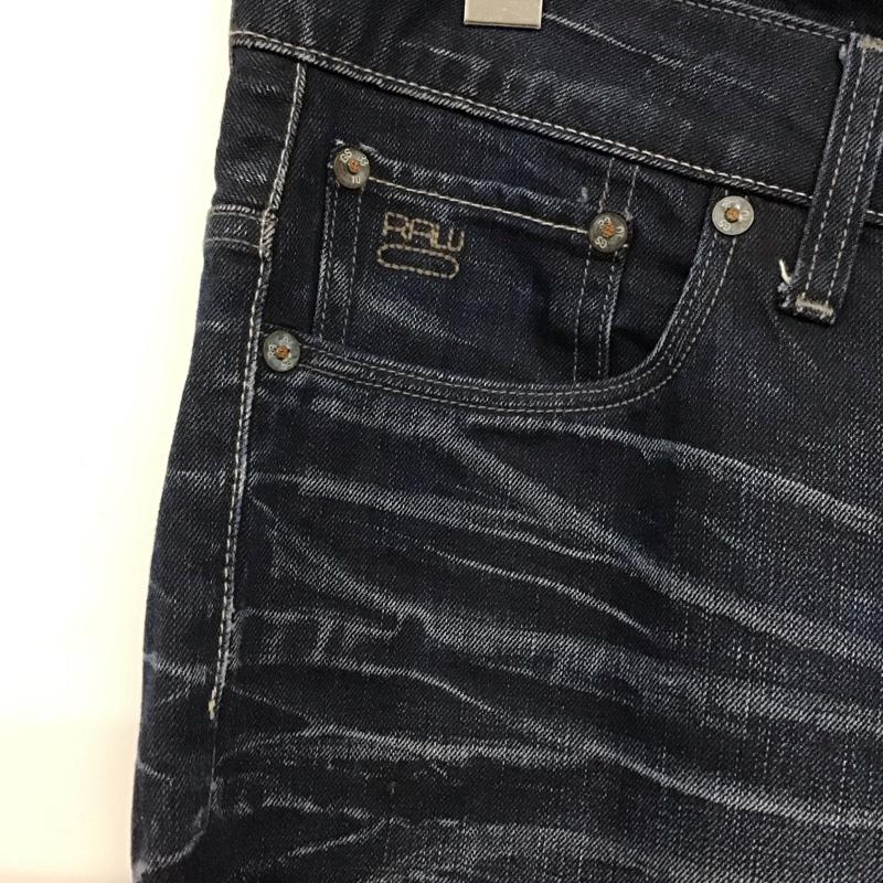 ジースターロゥ G-STAR RAW パンツ デニム、ジーンズ デニムパンツ スリムパンツ カジュアルパンツ ストレッチパンツ 34 プリント インディゴ / インディゴ / Indigo メンズ USED 古着 中古 10153339