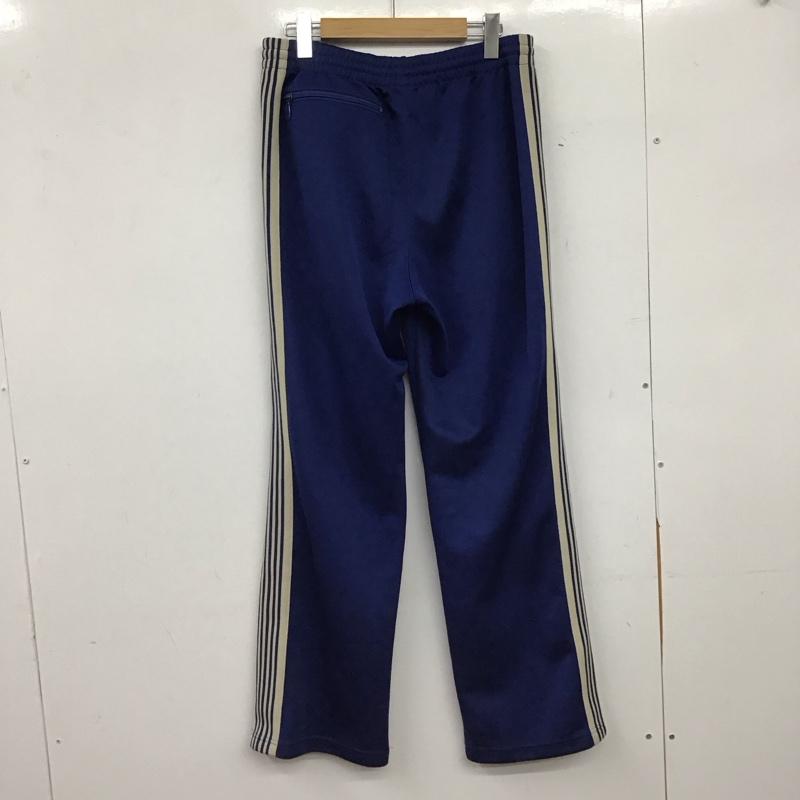 ニードルス Needles パンツ ワークパンツ、ペインターパンツ ワイドパンツ カジュアルパンツ ワークパンツ S ロゴ、文字 青 / ブルー / blue メンズ USED 古着 中古 10153340